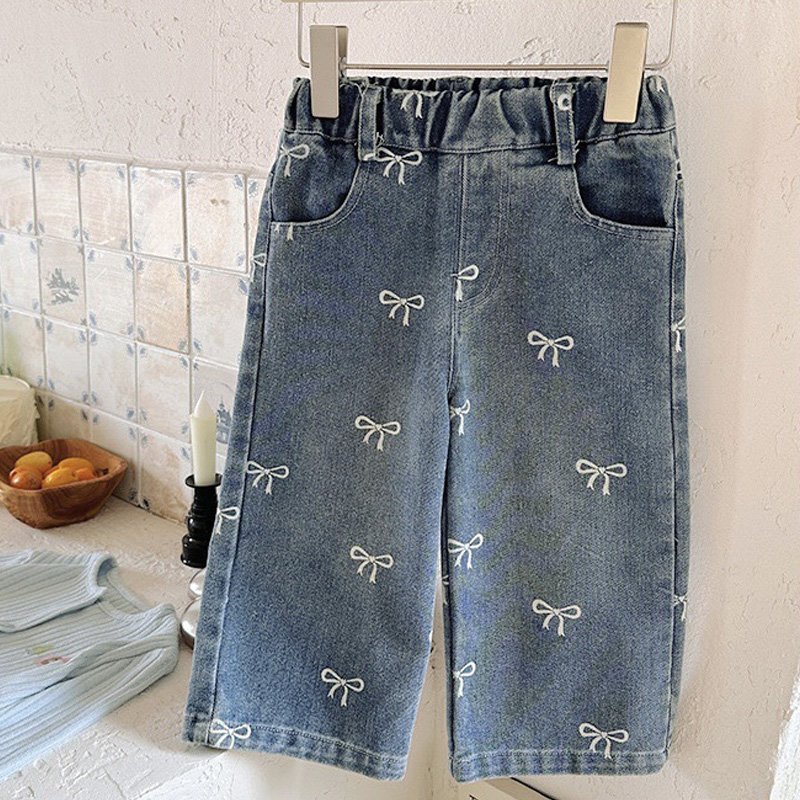 Girls Spring Autumn Jeans New  - Baby Clothing Drawing ulasan dan harga