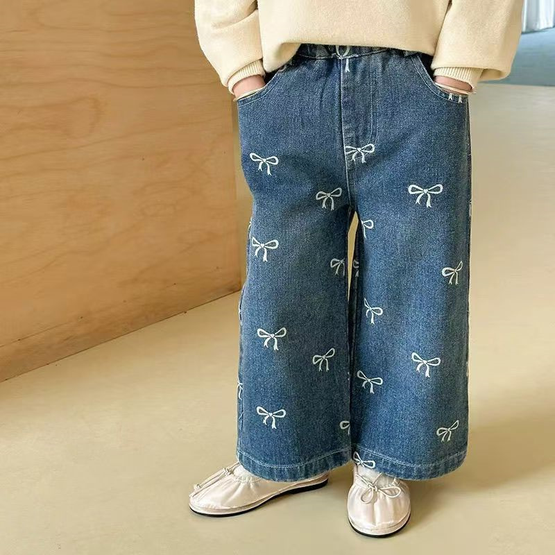 Girls Spring Autumn Jeans New  - Baby Clothing Drawing ulasan dan harga