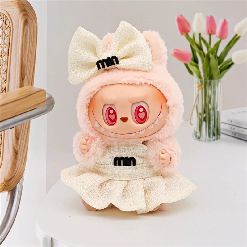 15 17cm For Labubu Doll Korean - Baby Clothing Unisex ulasan dan harga