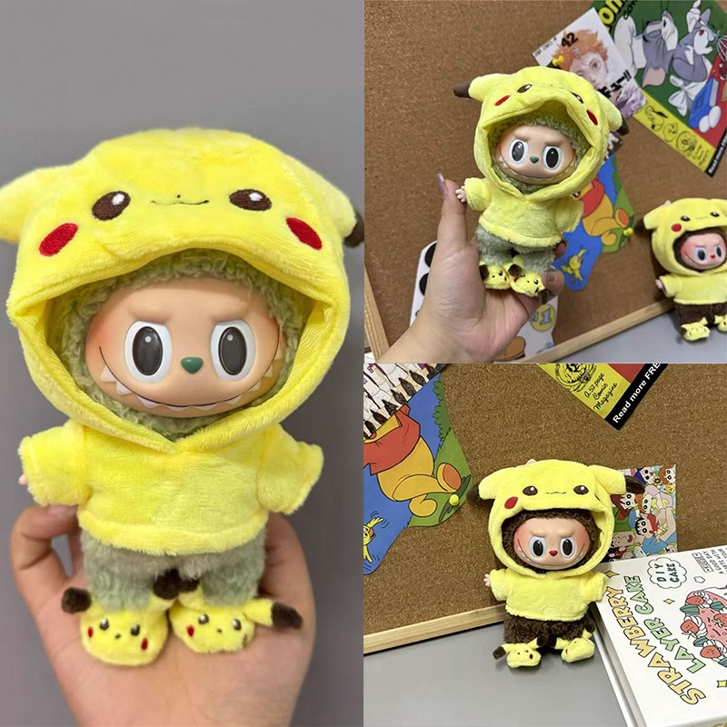15 17cm For Labubu Doll Cartoo - Baby Clothing Items ulasan dan harga