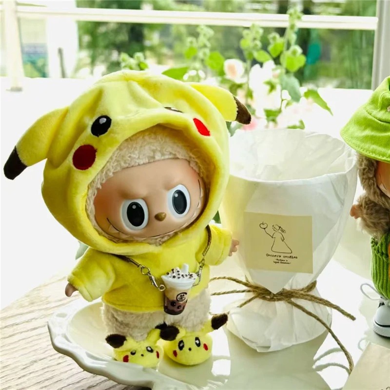 15 17cm For Labubu Doll Cartoo - Baby Clothing Items ulasan dan harga