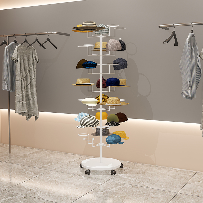 #Hat display rackFloor-to-ceil - Baby Clothing Layers ulasan dan harga