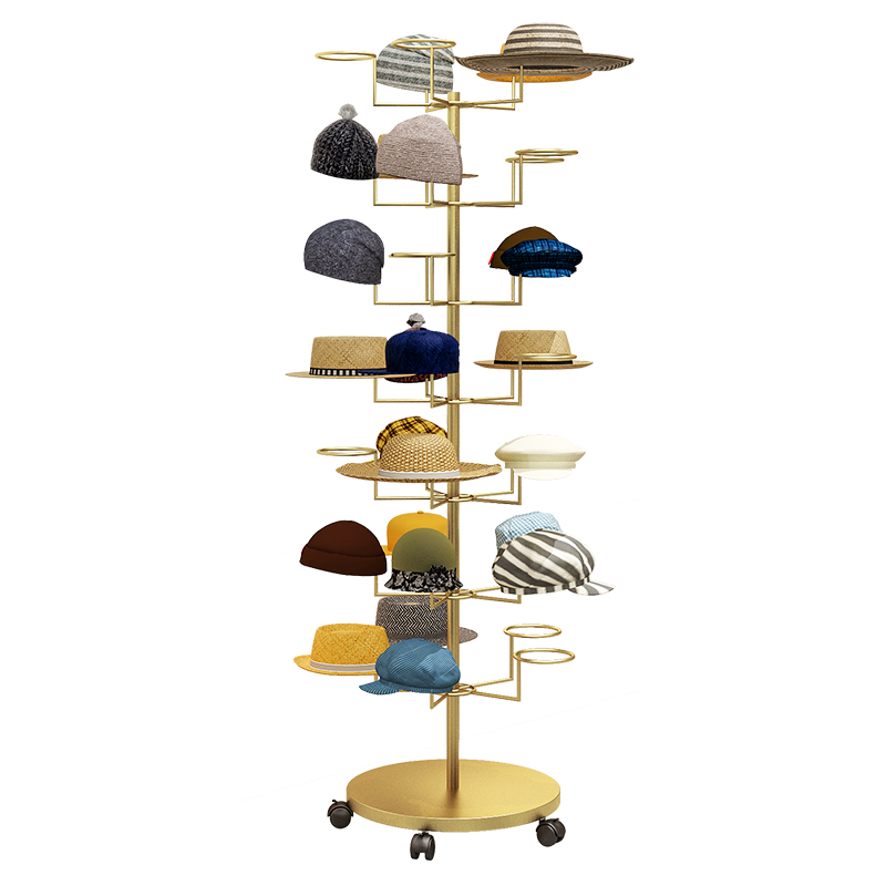 #Hat display rackFloor-to-ceil - Baby Clothing Layers ulasan dan harga
