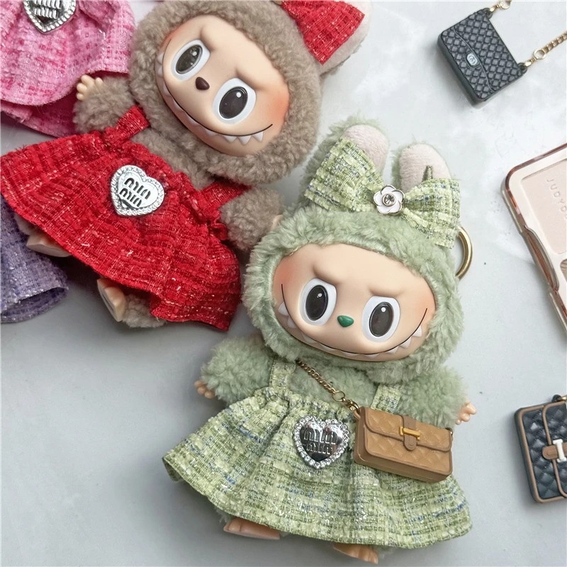 15 17cm For Labubu Doll Adorab - Baby Clothing Items ulasan dan harga