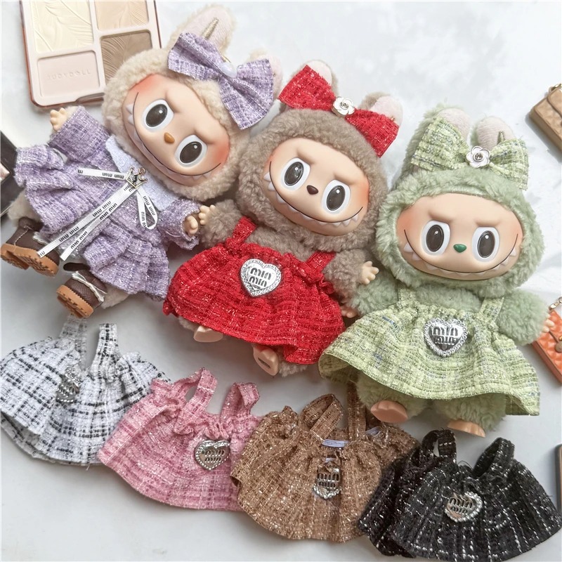 15 17cm For Labubu Doll Adorab - Baby Clothing Items ulasan dan harga