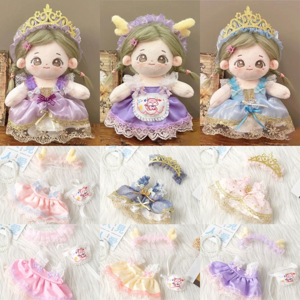 Cute DIY Doll Skirts Sets 20cm - Baby Clothing Us ulasan dan harga
