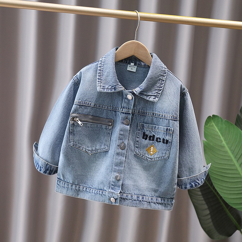 Cute Style Baby Child Denim Ja - Baby Clothing Unisex ulasan dan harga