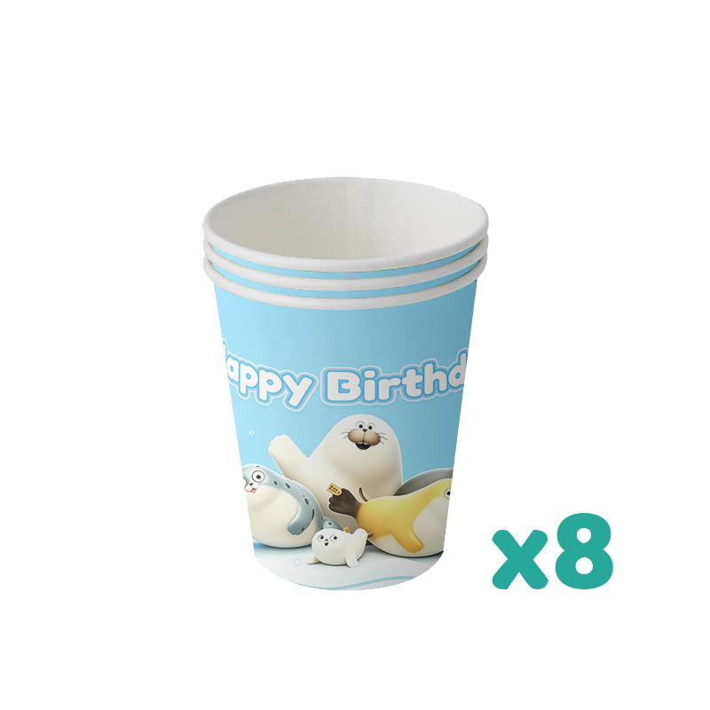 Angry Blob Seal Birthday Party - Baby Zebra Clothing ulasan dan harga
