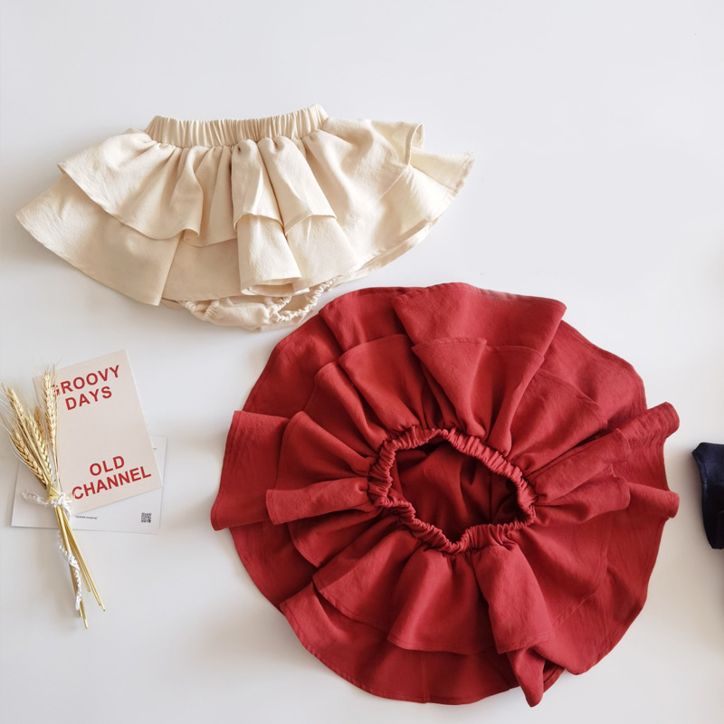 Double Layers Ruffles Lace Bab - Baby Clothing Layers ulasan dan harga