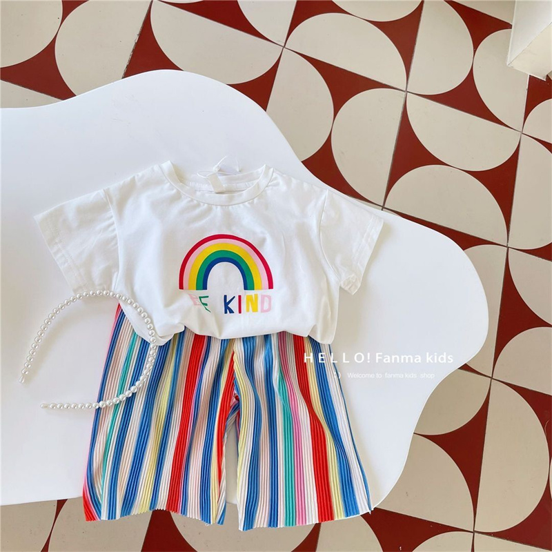 2024 Children's Summer Set Bab - Baby Clothing Drawing ulasan dan harga