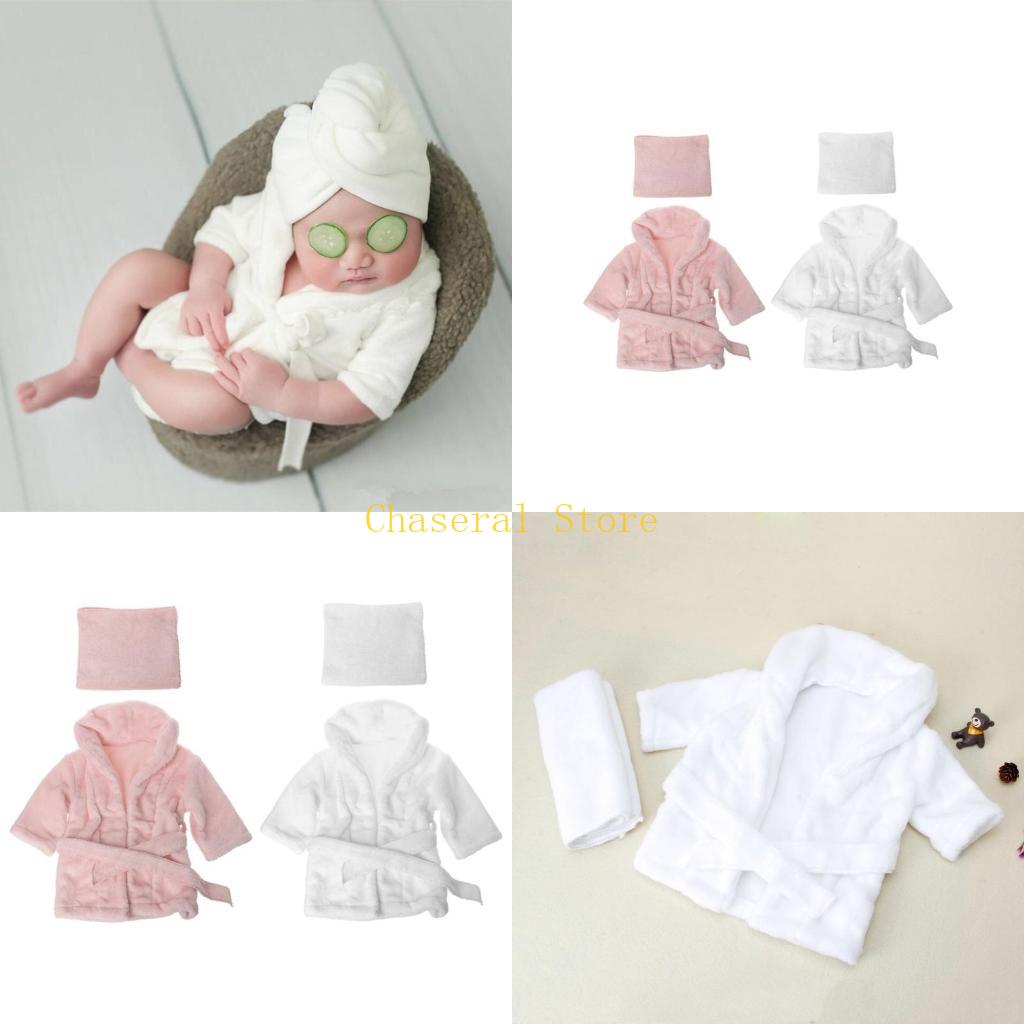 E7CE Baby Photo Robe Photograp - Baby Clothing Unisex ulasan dan harga