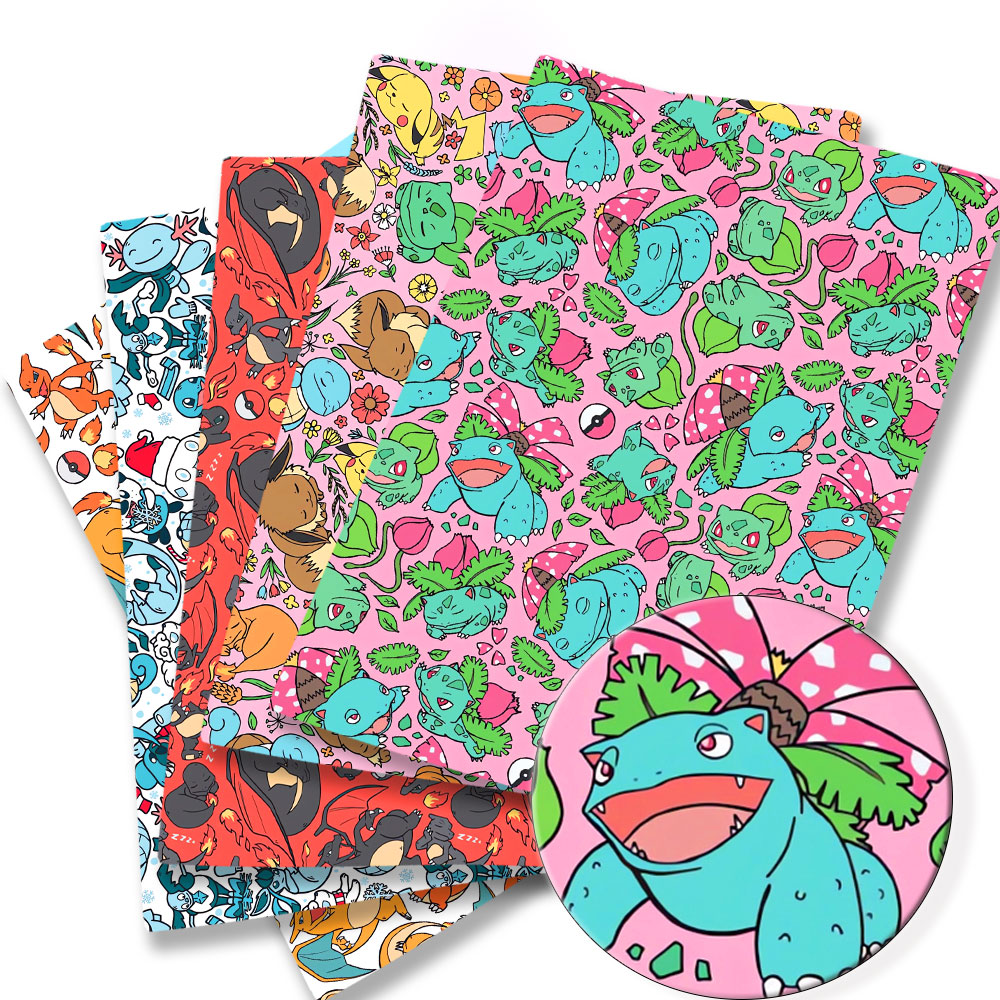 Pokemon Cartoon Fabric140*50cm - Baby Clothing Items ulasan dan harga