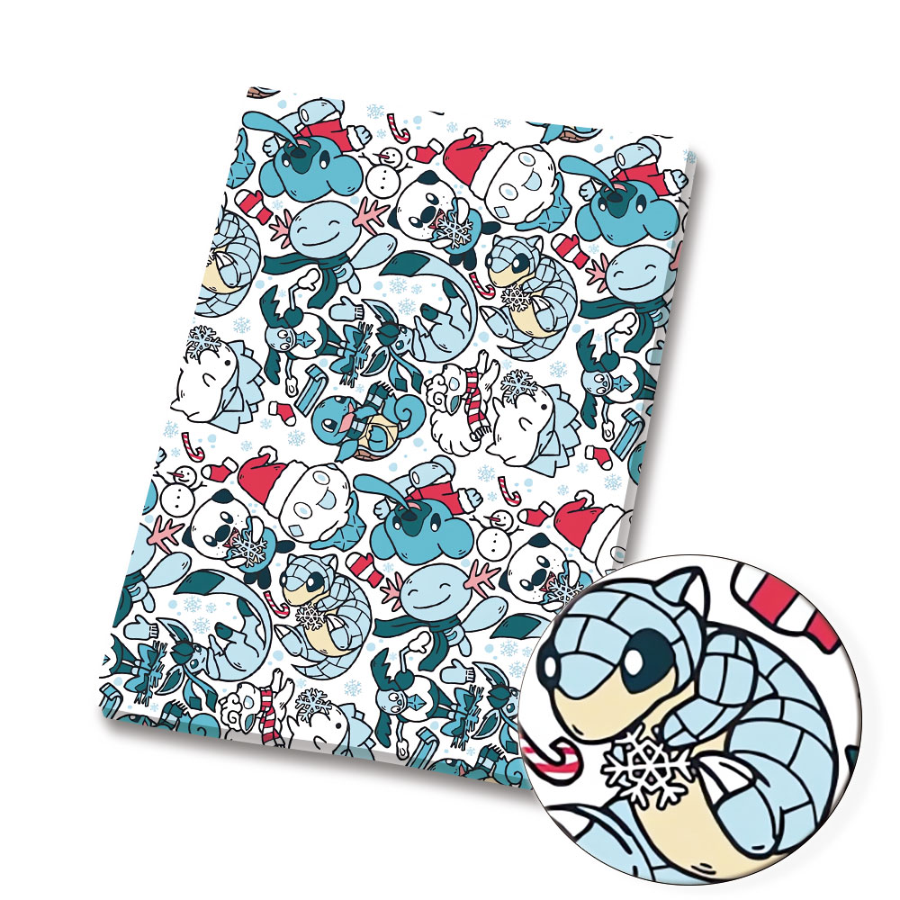 Pokemon Cartoon Fabric140*50cm - Baby Clothing Items ulasan dan harga