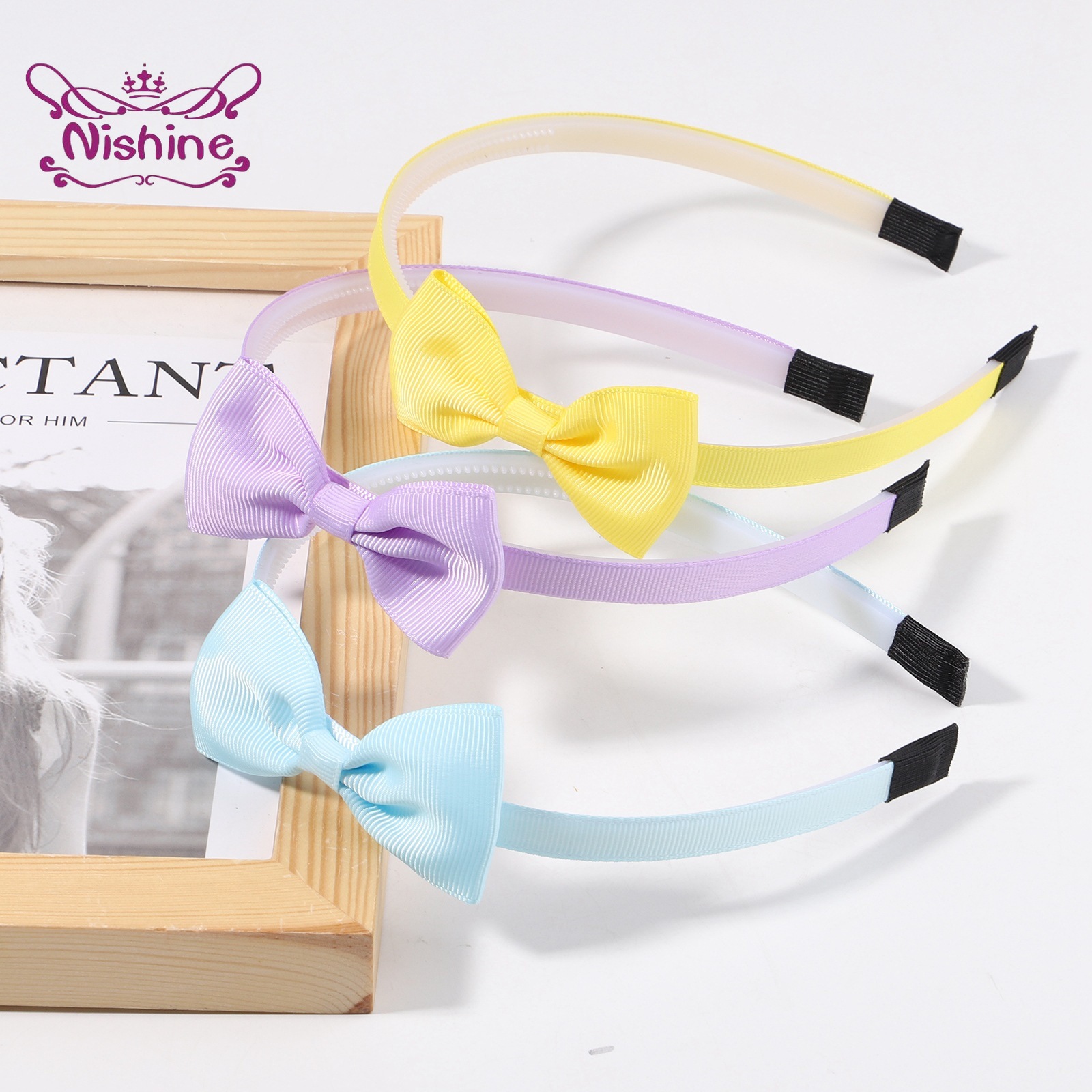 1PCS Ribbon Bow Knot Headband  - Baby Clothing Unisex ulasan dan harga