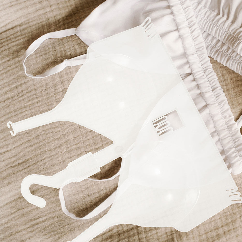 4Pcs Bra Display Rack Hanging  - Baby Shop Clothing ulasan dan harga